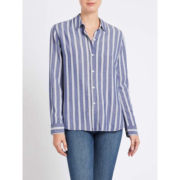 Rails Sydney Arctic Stripe Button Down Size Small New with Tags - Picture 5 of 8